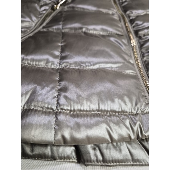 Calvin klein puffer vest Premium Down Women's Size Small Metallic Bronze NWT - Picture 11 of 12